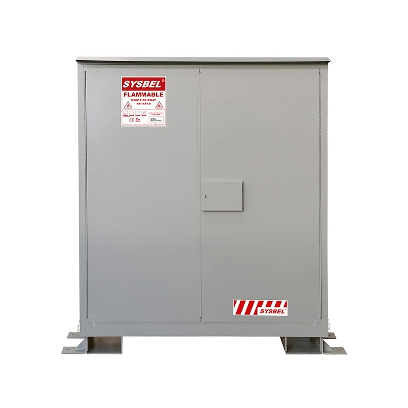 Outdoor Flammable Liquid Safety Cabinet With Self-Closing Doors – 115 Gallon | SYSBEL WA510025Z suppliers